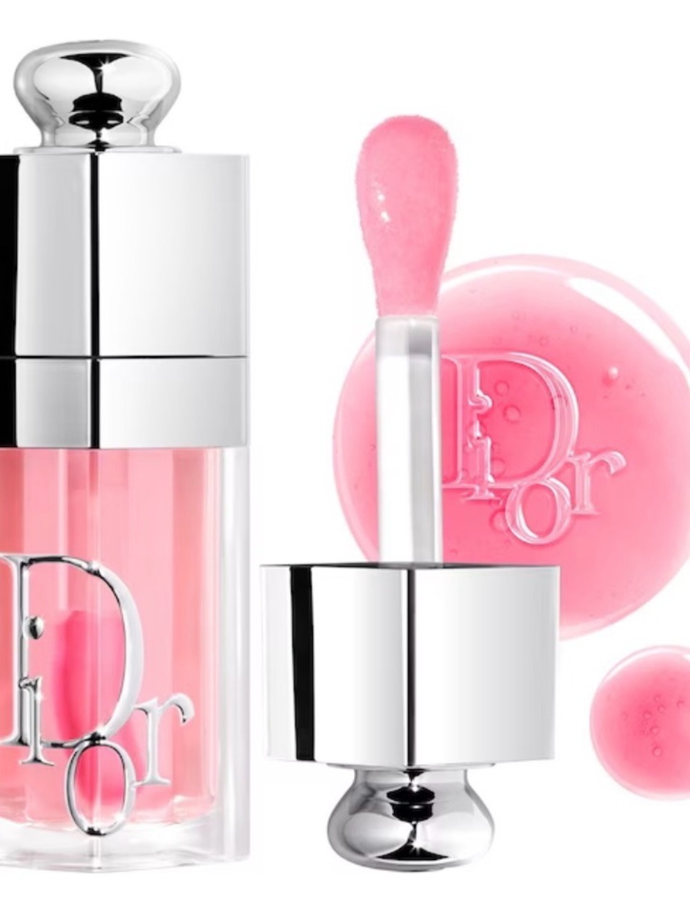 Dior Lip Glow Oil – Sheer Bubblegum Pink Gloss JUICY PINK 001 NIB